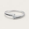 18K White Gold Diamond Ring