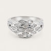 18K White Gold Diamond Ring