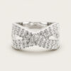 18K White Gold Diamond Ring