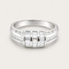 18K White Gold Diamond Ring