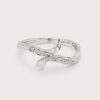 Wrap Twirl Diamond Ring