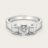 18K White Gold Diamond Ring