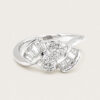 18K White Gold Diamond Ring