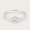 18K White Gold Diamond Ring