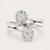 18K White Gold Diamond Ring