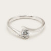 18K White Gold Diamond Ring