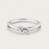 18K White Gold Diamond Ring