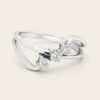 18K White Gold Diamond Ring