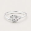 18K White Gold Diamond Ring