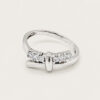 Wrap Ribbon Diamond Ring