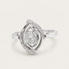 18K White Gold Diamond Ring