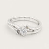 18K White Gold Diamond Ring