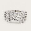 18K White Gold Diamond Ring