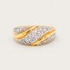 Swirl Diamond Ring