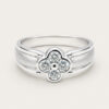 18K White Gold Diamond Ring