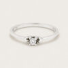 18K White Gold Diamond Ring