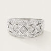 18K White Gold Diamond Ring