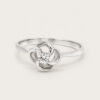 18K White Gold Diamond Ring