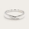 14K White Gold Diamond Momento Ring