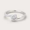 18K White Gold Diamond Ring