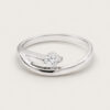 18K White Gold Diamond Ring