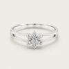 18K White Gold Diamond Ring