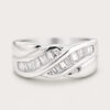 18K White Gold Diamond Ring
