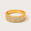 20K Yellow Gold Diamond Ring
