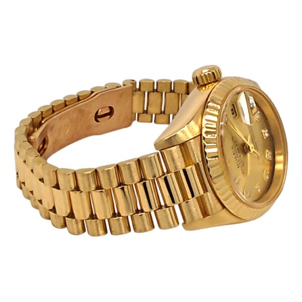 18K Yellow Gold Rolex Lady-Datejust Diamond 69178