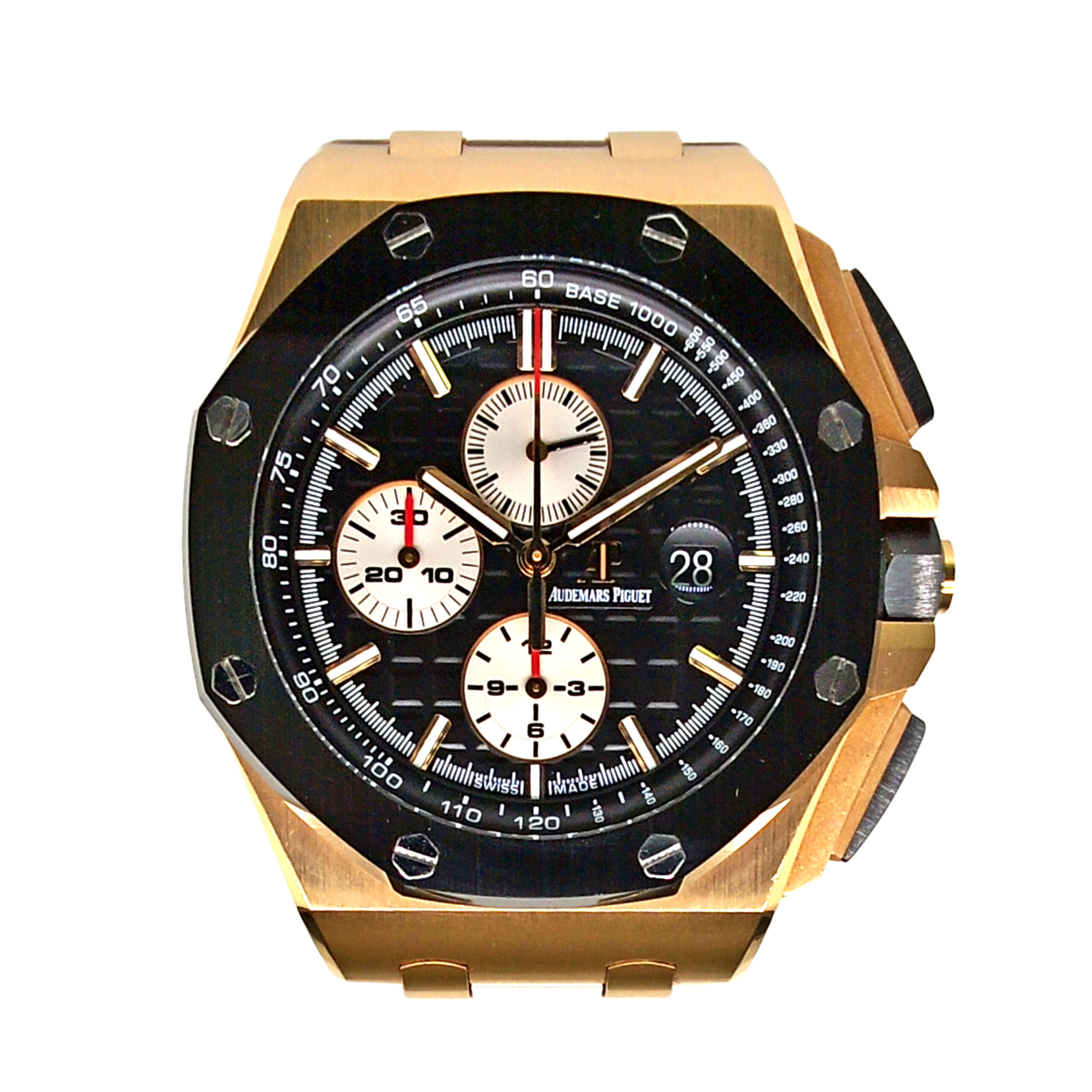 18K Rose Gold Audemars Piguet Royal Oak Offshore Chronograph