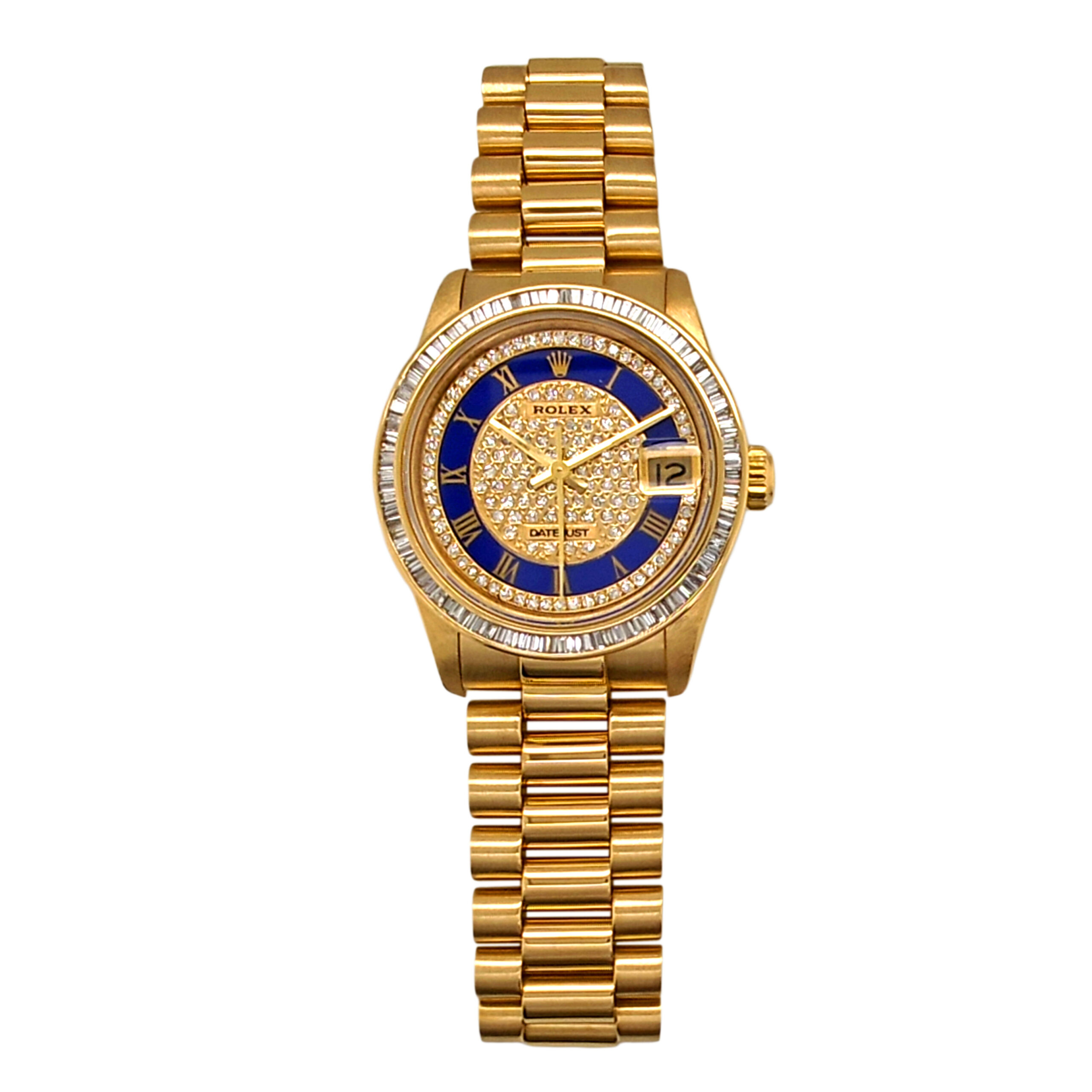 18K Yellow Gold Rolex Datejust 31 Diamond 68278