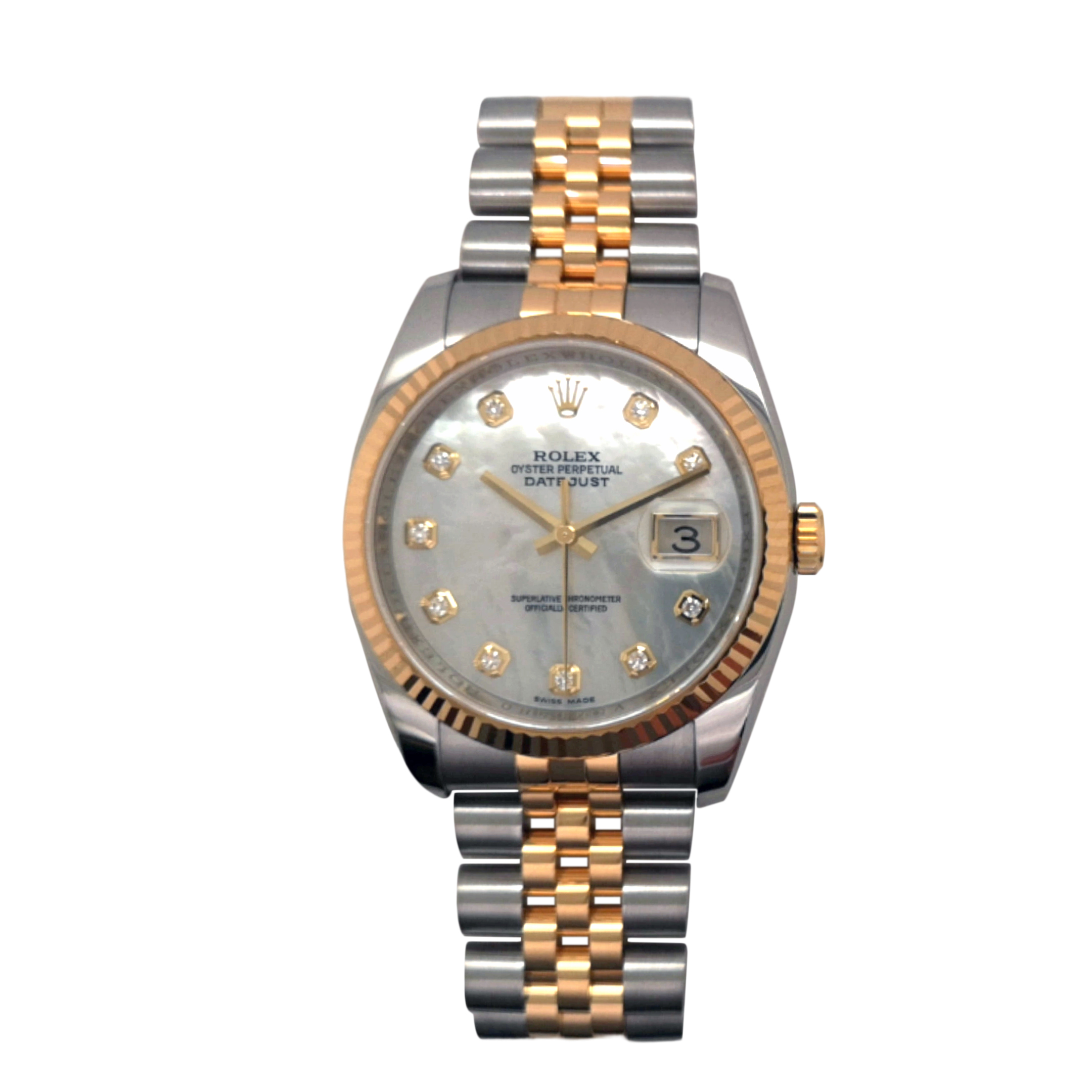Rolex Datejust 36 Mop & Diamond 116233