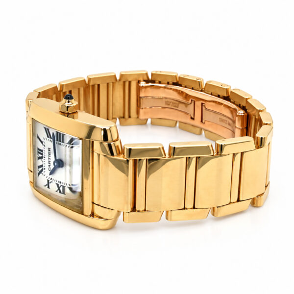 18K Yellow Gold Cartier Tank Francaise