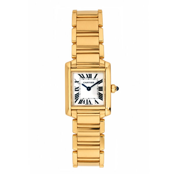 18K Yellow Gold Cartier Tank Francaise