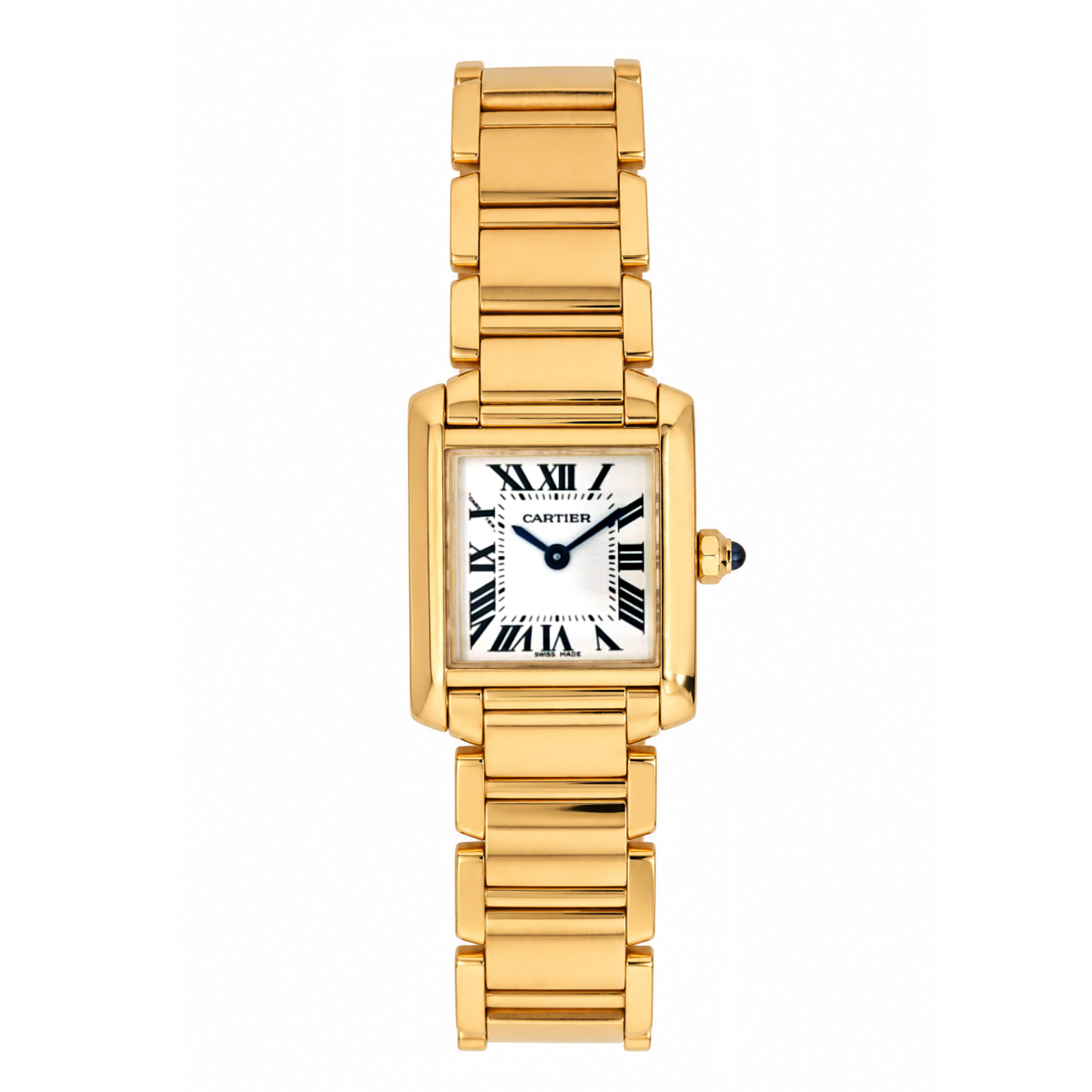 18K Yellow Gold Cartier Tank Francaise