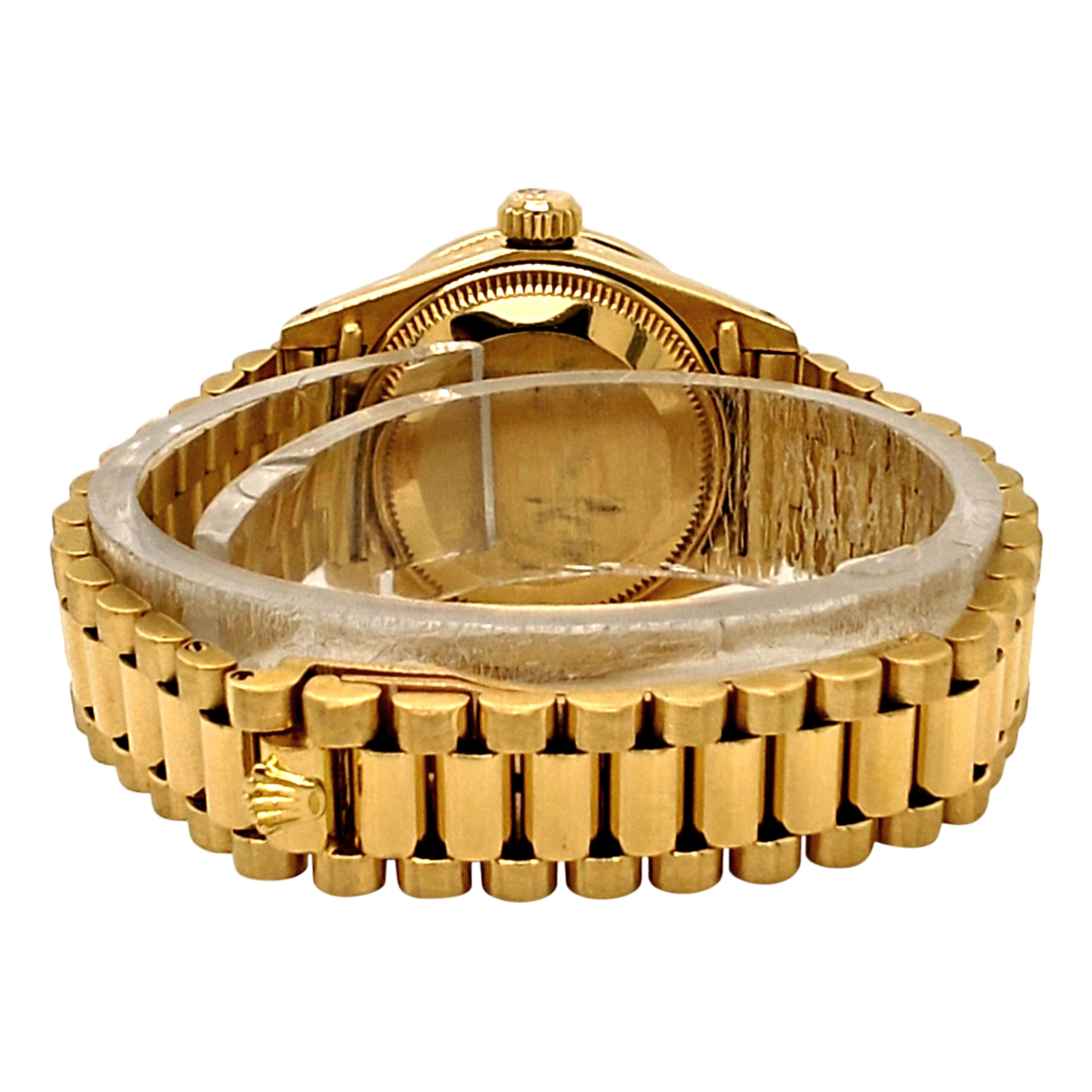 18K Yellow Gold Rolex Lady-Datejust Diamond 6917