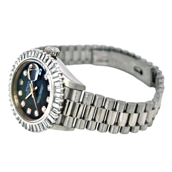 18K White Gold Rolex Lady-Datejust Diamond 79179