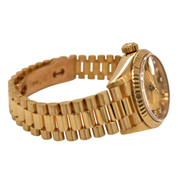 18K Yellow Gold Rolex Lady-Datejust Diamond 69178