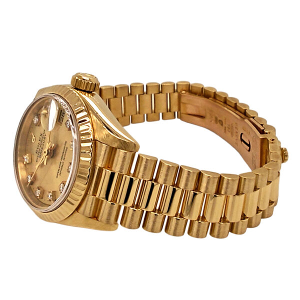 18K Yellow Gold Rolex Lady-Datejust Diamond 69178
