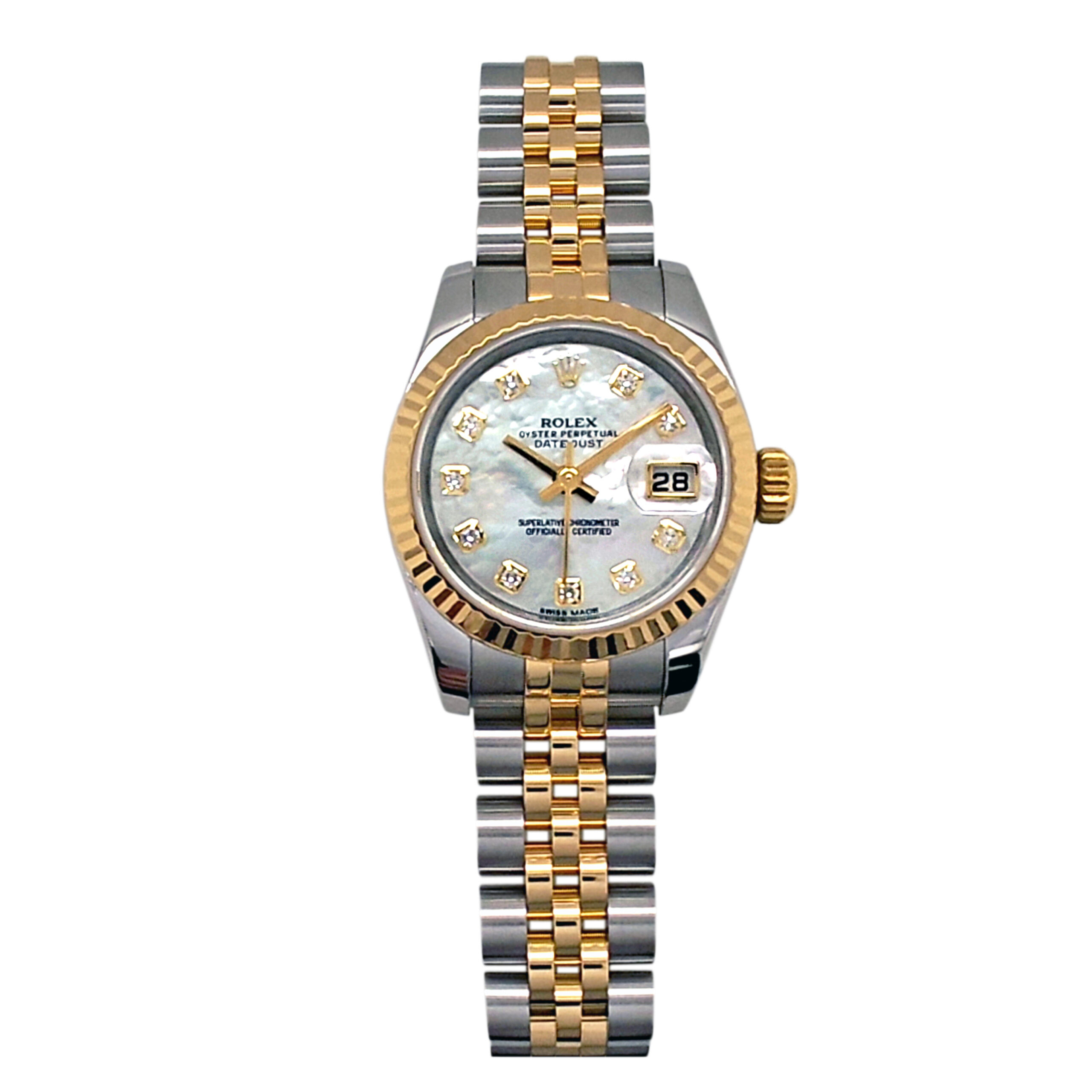 Rolex Lady-Datejust Mop & Diamond 179173
