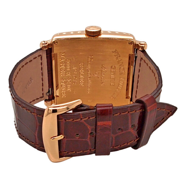 18K Rose Gold Franck Muller Master Square