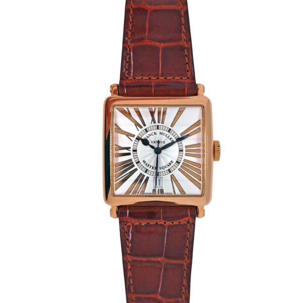 18K Rose Gold Franck Muller Master Square
