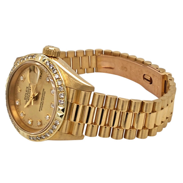18K Yellow Gold Rolex Lady-Datejust Diamond 69178