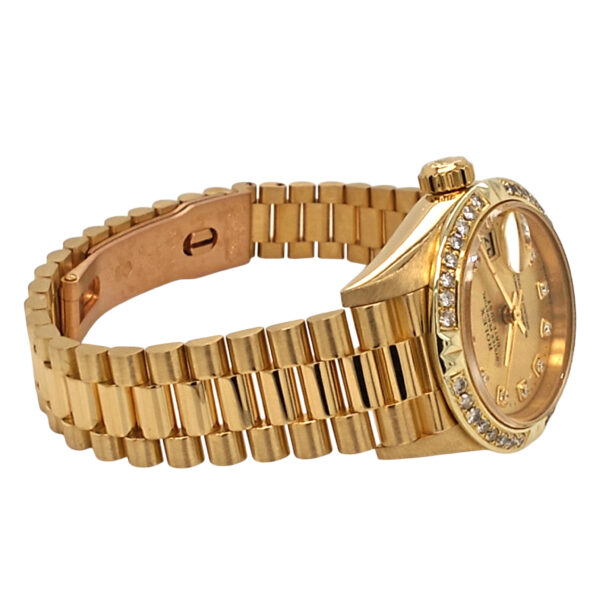 18K Yellow Gold Rolex Lady-Datejust Diamond 69178