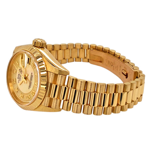 18K Yellow Gold Rolex Lady-Datejust Mop 79178