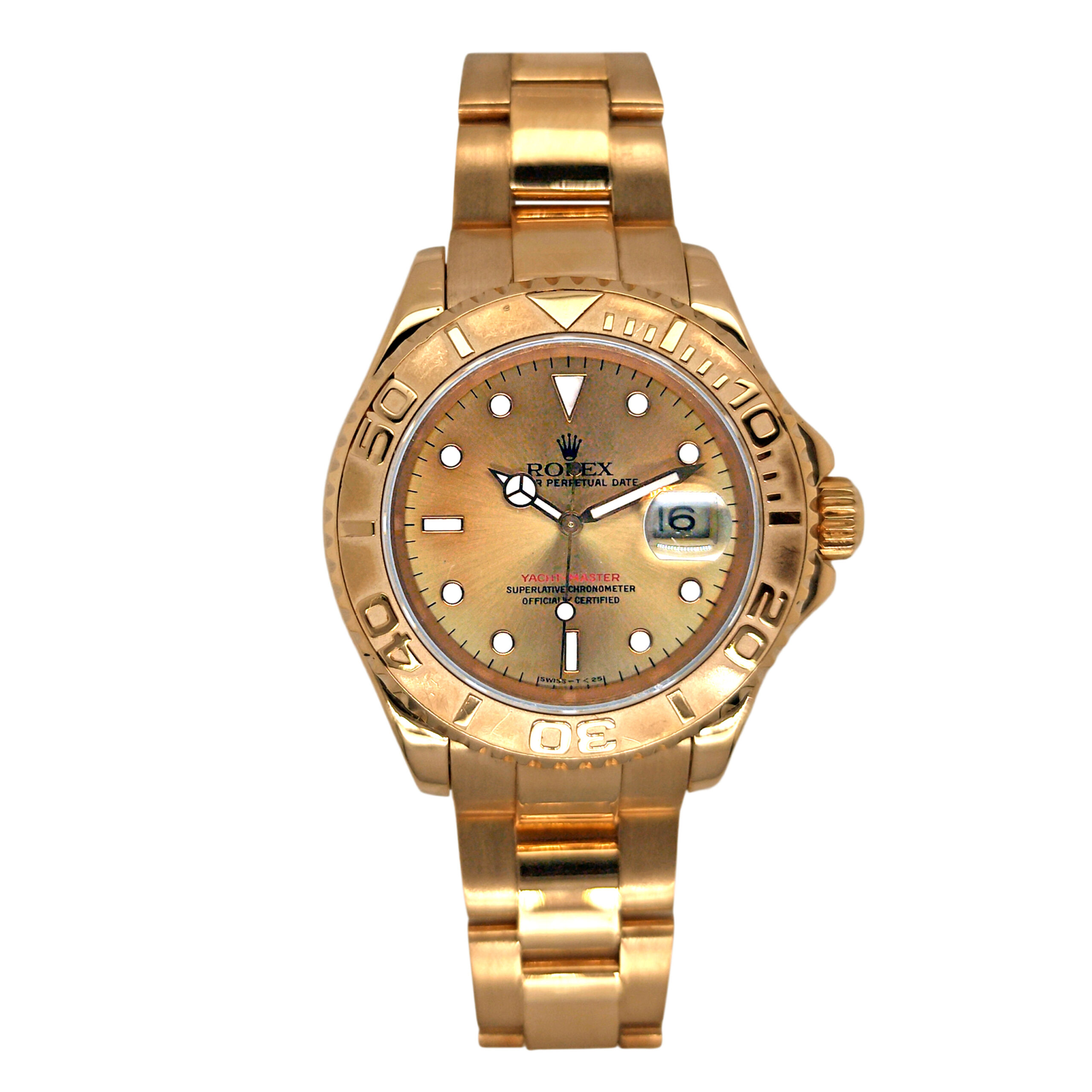 18K Yellow Gold Rolex Yacht-Master 40 16628