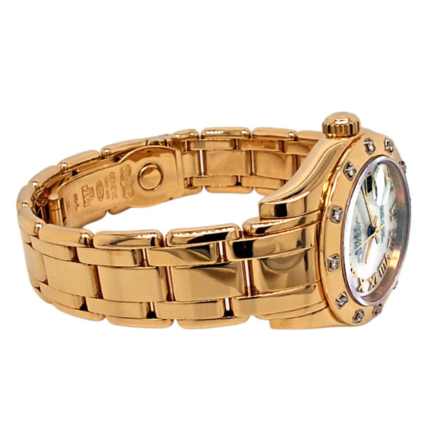 18K Yellow Gold Rolex Lady-Datejust Pearl Master Mop & Diamond 69318