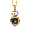 14K/18K Yellow Gold Diamond & Gem Stone Enamel Watch