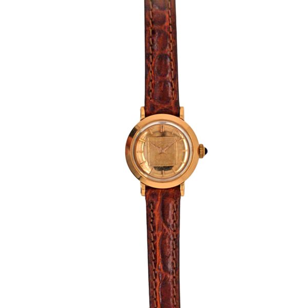 18K Yellow Gold Blue Sapphire Movado Factories
