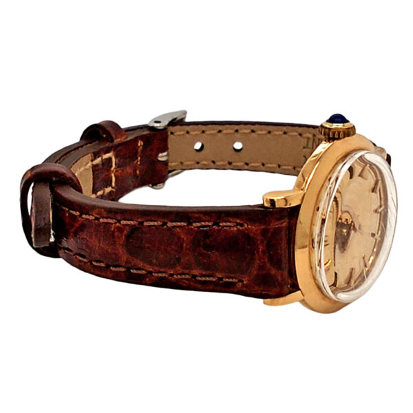 Alternative view of 18K Yellow Gold Blue Sapphire Movado Factories